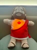 Jesus Calming Plush Doll with 4-Speed Breath Adjustment | Anxiety Relief & Sleep Aid for All Ages,Gifts for various festivals,Suitable for churches stuffed - Image 3