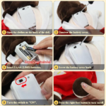 Jesus Calming Plush Doll with 4-Speed Breath Adjustment | Anxiety Relief & Sleep Aid for All Ages,Gifts for various festivals,Suitable for churches stuffed - Image 6